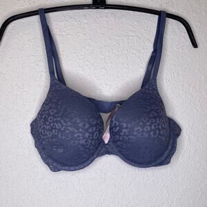 PINK Victoria’s Secret Wear Everywhere Push Up Bra Lace Adjustable Sz 34B